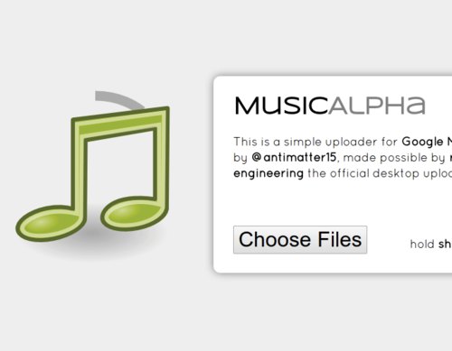 google music up[loader for mac